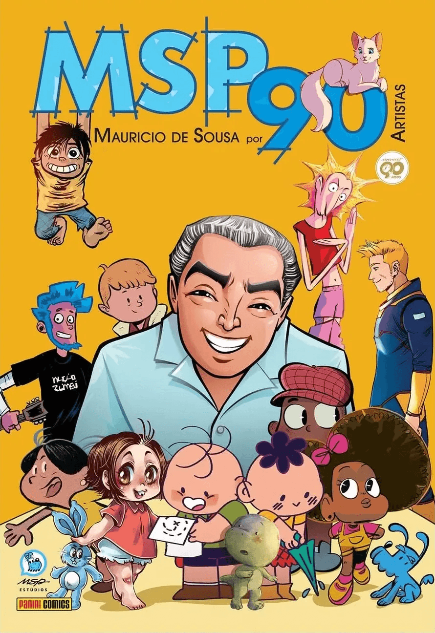 MSP 90 - Mauricio de Sousa por 90 Artistas - Visualização 1